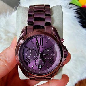MICHAEL KORS Bradshaw Chronograph watch, LIKE NEW!! Unisex